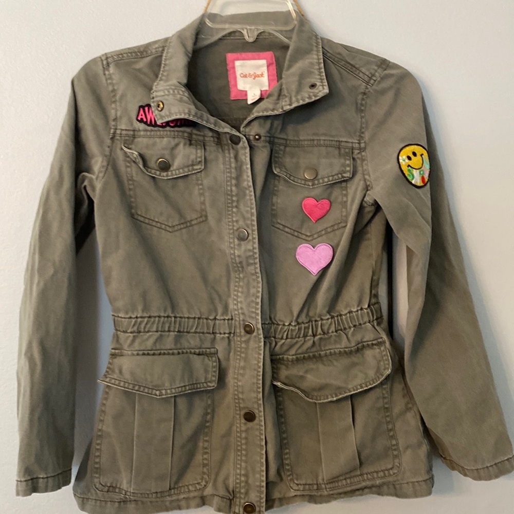 Cute kids utility jacket